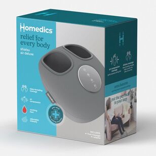 Homedics Shiatsu-Air Deluxe Foot Massager with Heat FMS-348HGY-AU