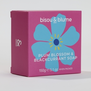 Bisou & Blume Plum & Blackcurrant Soap Pink