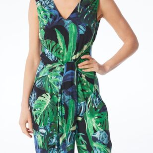 Jane Lamerton Women's Jersey Jungle Jumpsuit Jungle