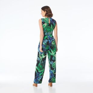 Jane Lamerton Women's Jersey Jungle Jumpsuit Jungle