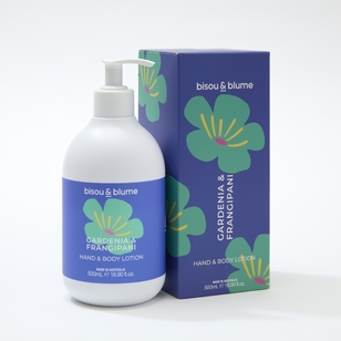 Bisou & Blume Garden & Frangipani Hand & Body Lotion Green