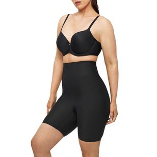 Body by Nancy Ganz Women's High Waist T Shape Brief Black