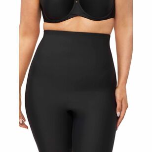 Body by Nancy Ganz Women's High Waist T Shape Brief Black