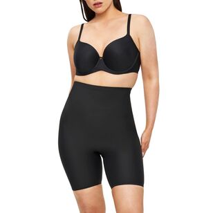 Body by Nancy Ganz Women's High Waist T Shape Brief Black