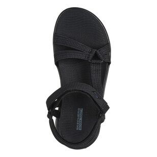 Skechers Women's GOwalk Flex Sublime Sandals Black