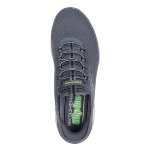 Skechers Men's Summits High Range Slip In Sneakers Charcoal