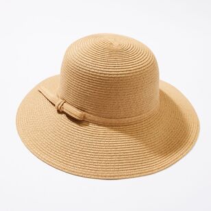 Khoko Women's Packable Sun Hat Tan One Size