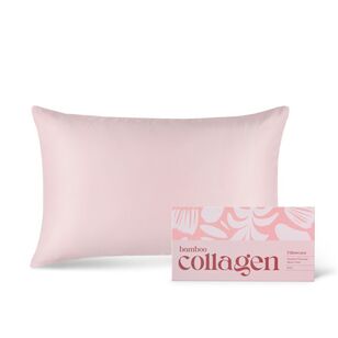 Accessorize Bamboo Collagen Standard Pillowcase Blush Pink Standard