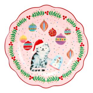 Maxwell & Williams Jolly Joy Joy Plate Cat