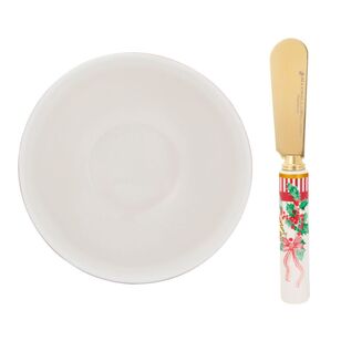 Maxwell & Williams Festive Flora Dip & Spreader Set