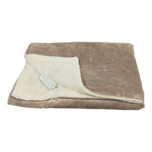 Homedics Heated Throw Blanket Cream HTB-1000CE-AU