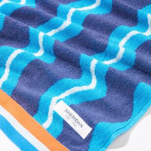 Sheridan Nello Kids Beach Towel Azure