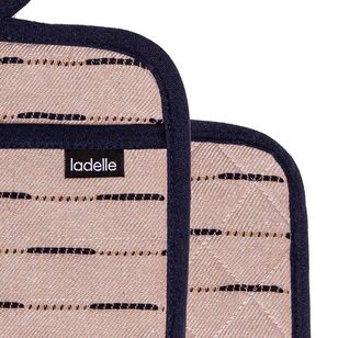 Ladelle Eco Recycled Dash Indigo Pot Holder 2 Pack