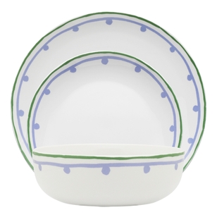 Porto Fiesta 12 Piece Dinner Set Lilac