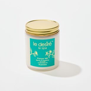 Le Desire Day Spa Pamper Me Candle Turquoise