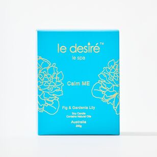 Le Desire Day Spa Calm Me Candle Blue