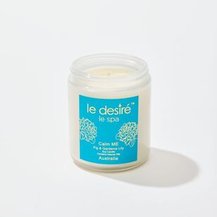 Le Desire Day Spa Calm Me Candle Blue