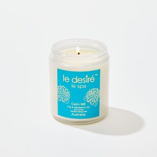 Le Desire Day Spa Calm Me Candle Blue