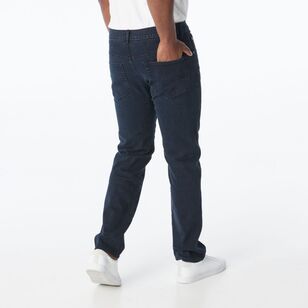 JC Lanyon Men's Stretch Slim Denim Jeans Navy