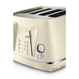 Delonghi Distinta Perla 4 Slice Toaster Lemon