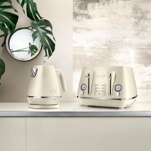 Delonghi Distinta Perla 4 Slice Toaster Lemon