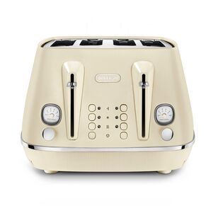 Delonghi Distinta Perla 4 Slice Toaster Lemon