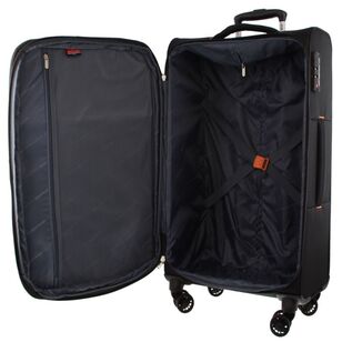 Pierre Cardin Soft Shell 78 cm Large Case Black 78 cm