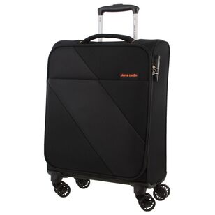 Pierre Cardin Soft Shell 55 cm Small Cabin Case Black 55 cm