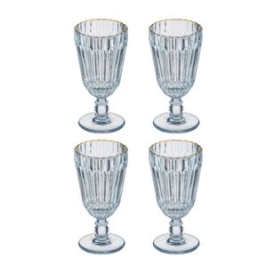 Tempa Amara Wine Glass Set of 4 Blue 250 mL