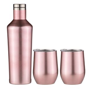 Tempa Aurora Portable Wine Gift Set Blush Pink