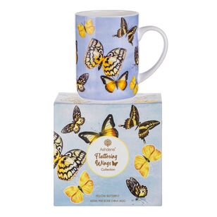 Ashdene Fluttering Wings Mug Blue 420 mL