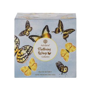 Ashdene Fluttering Wings Mug Blue 420 mL