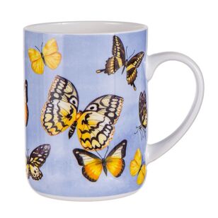 Ashdene Fluttering Wings Mug Blue 420 mL