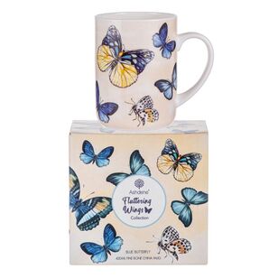 Ashdene Fluttering Wings Mug Yellow 420 mL