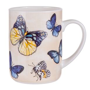 Ashdene Fluttering Wings Mug Yellow 420 mL