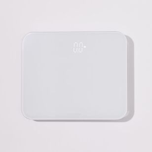 Salter Ghost Compact Electronic Bathroom Scale White