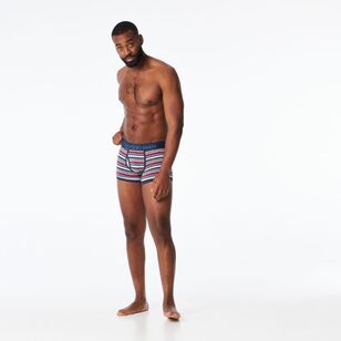 Bendon Men's Stripe Cotton Trunk Stripe