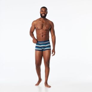 Bendon Men's Rugby Stripe Cotton Trunk Stripe