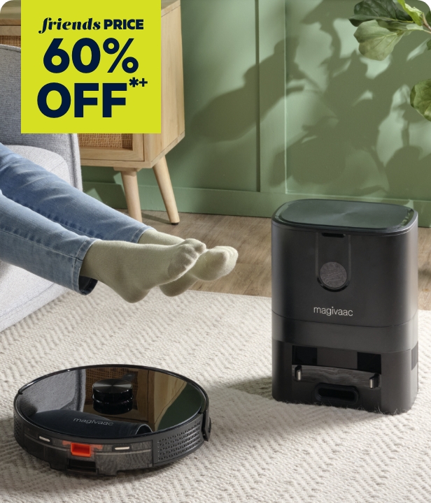 60% Off Full Priced Robot Vacuum Cleaners