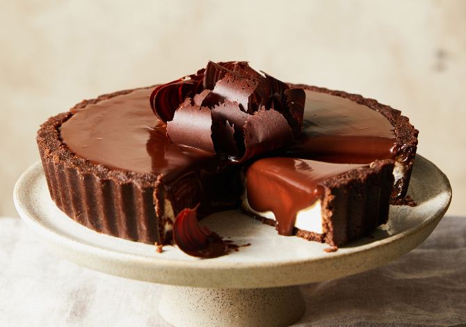 Triple Chocolate Cheesecake by Kirsten Tibballs